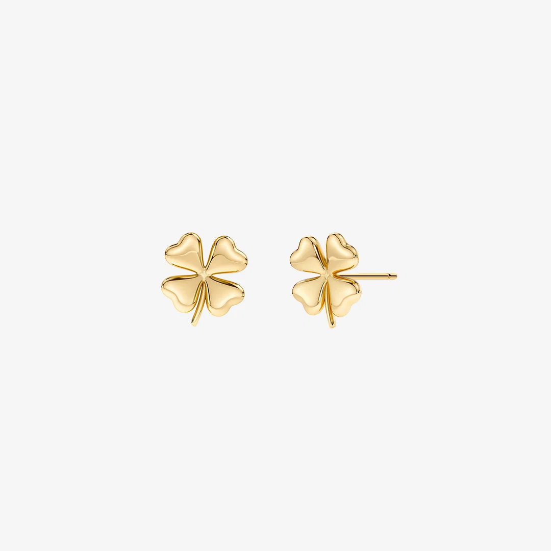Lucky Mini Studs Gold