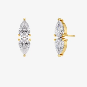 Arrow Studs Gold
