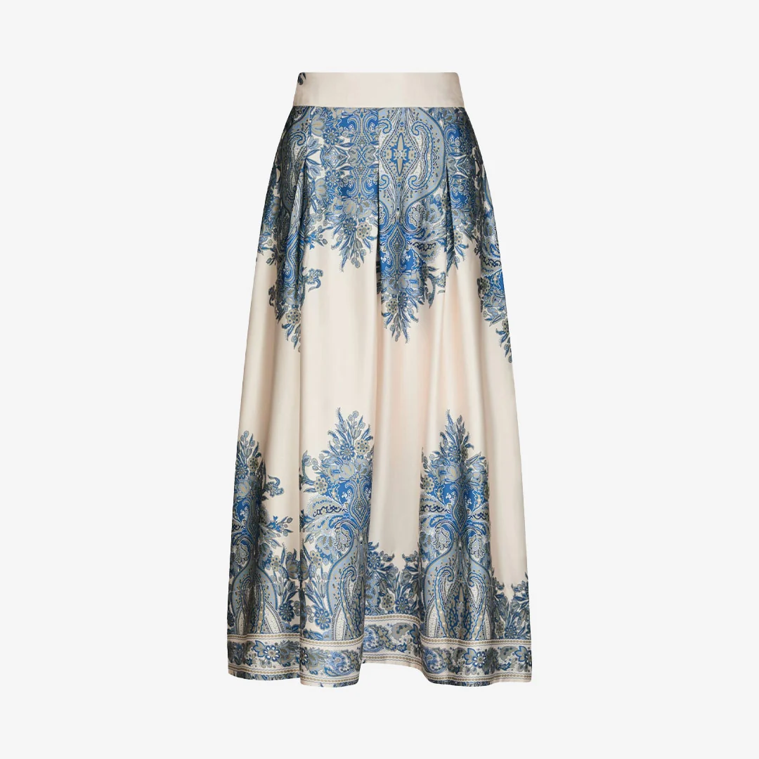 Lenni Paisley Border Skirt - Bild 4