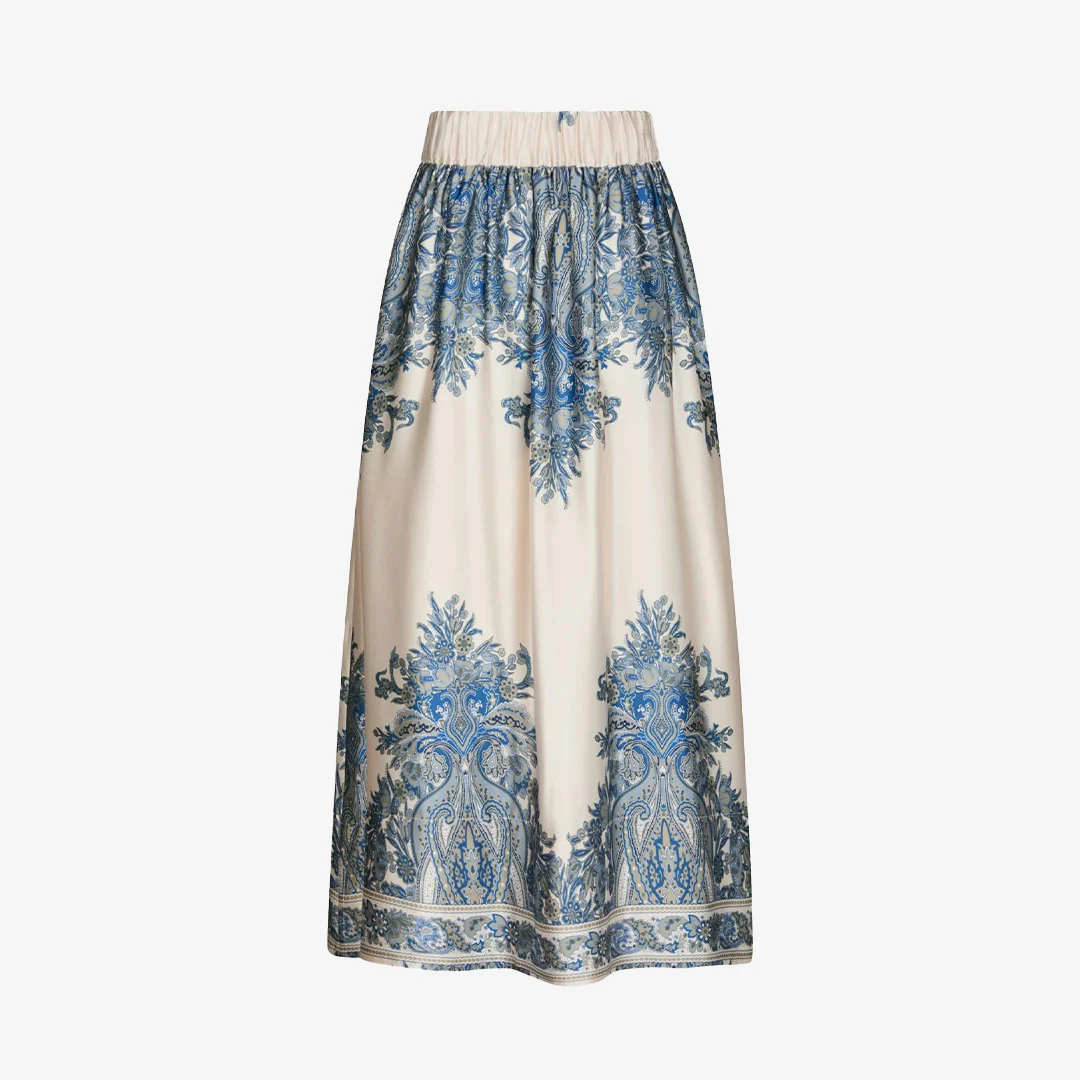 Lenni Paisley Border Skirt - Bild 3