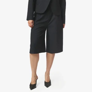 Rima Slim Pinstripe Shorts