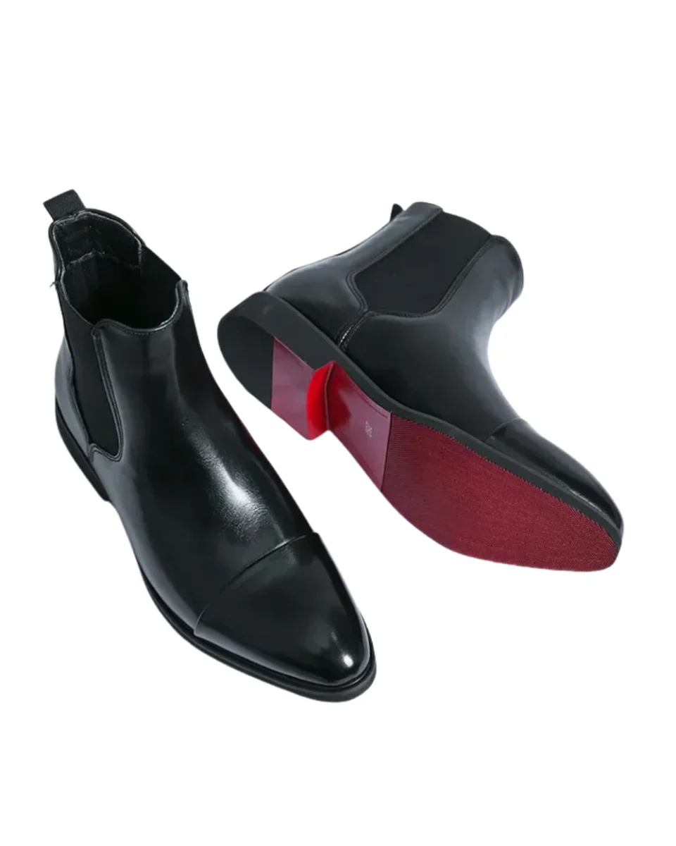 Chelsea-boots i premiumläder - Bild 3