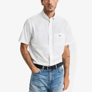 REG CLASSIC POPLIN SS SHIRT