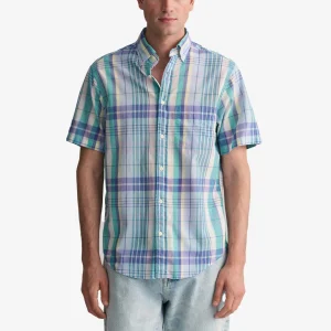 REG COLORFUL MADRAS SS SHIRT
