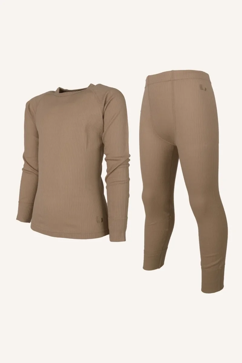 RIB MERINO SET - BEIGE - Bild 2