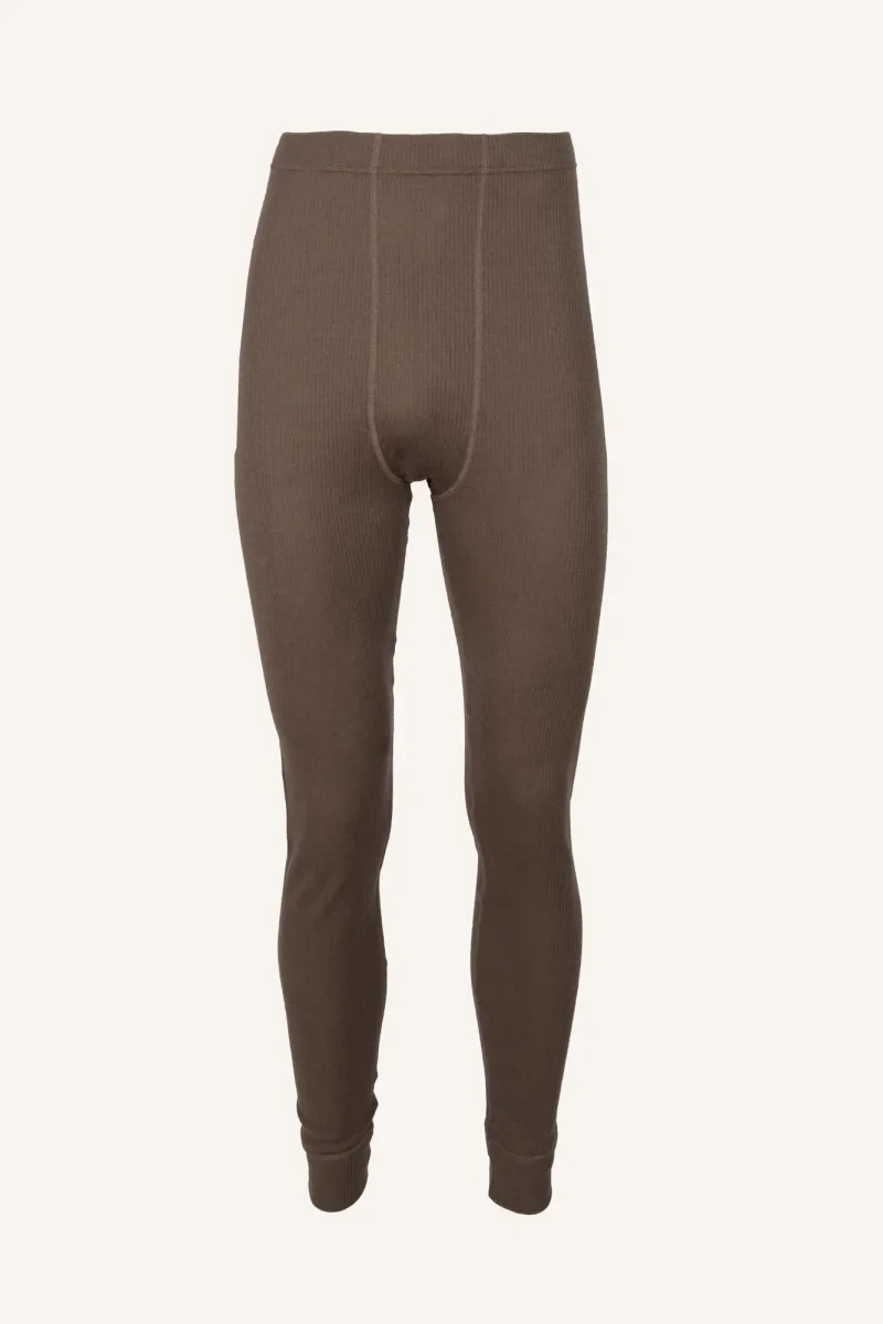 RIB MERINO PANTS, MEN - POTATO - Bild 2