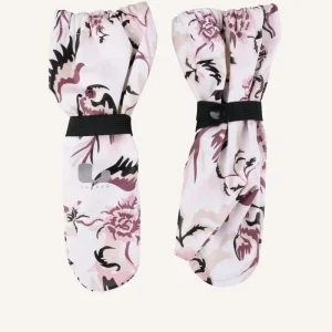 FORSHEM RAIN MITTEN - WHITE/ROSE