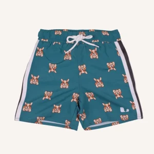 DEXTER BEACH SHORTS - DARK TEAL