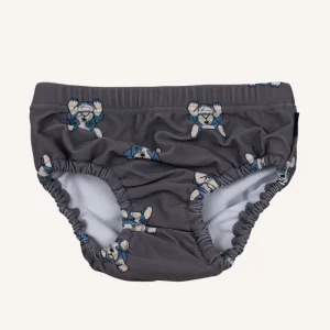 ASH BABY SWIM DIAPER - GREY/BLUE