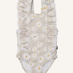 DAPHNE SWIMSUIT - SAND/YELLOW