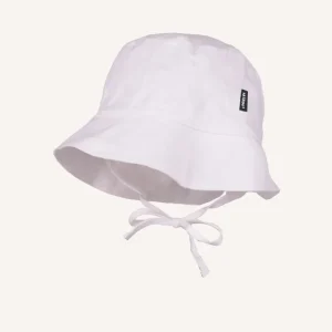 ROME LINEN HAT - WHITE