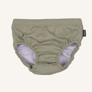 TURTLE BABY SWIM DIAPER - PINE GREEN