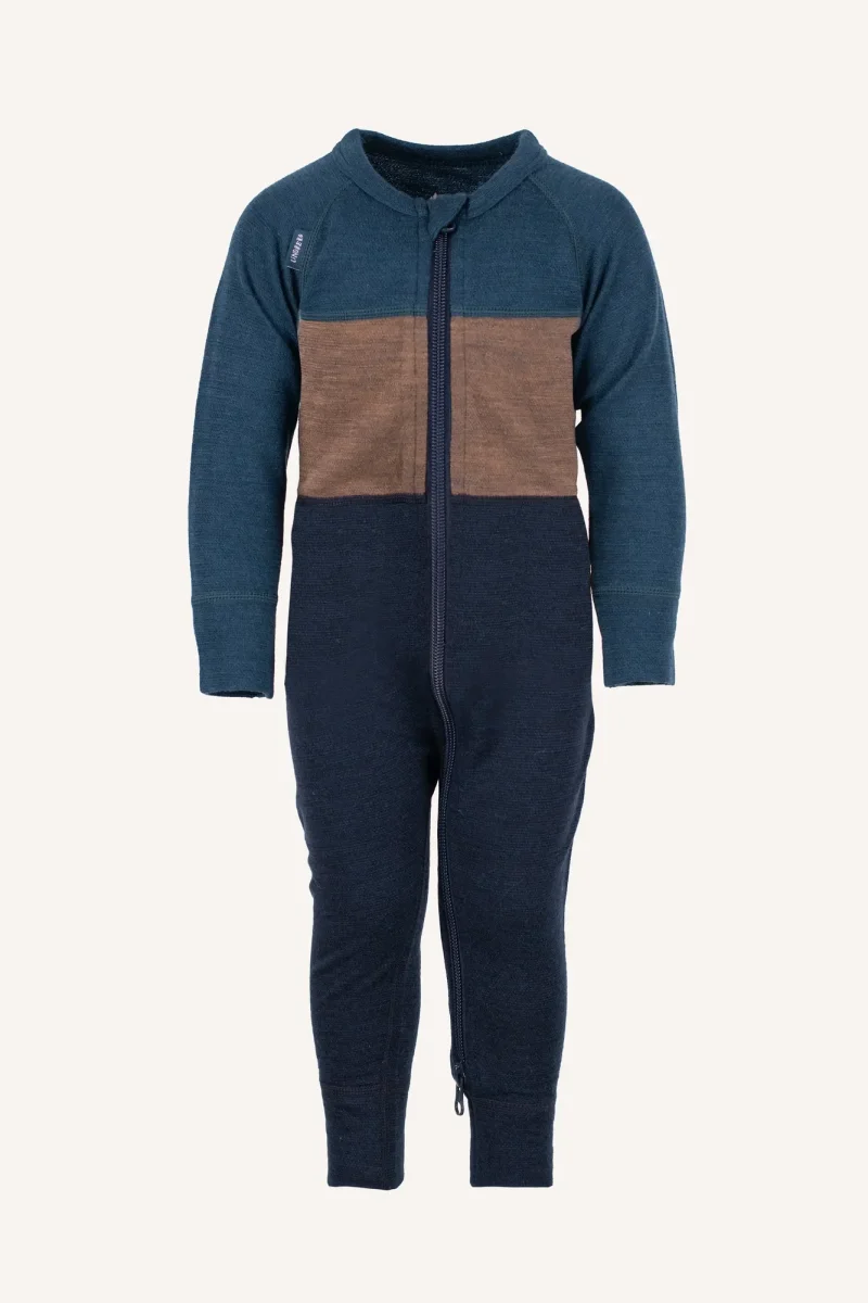 BAMBOO MERINO OVERALL - BLUE/NAVY - Bild 2