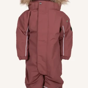 NORDIC WINTER BABY OVERALL - ROSE