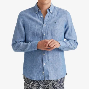 Douglas BD Linen Shirt LS