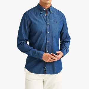 Light Denim Shirt-Slim Fit