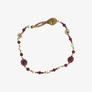 GO07 LULU FLOWER MAROON