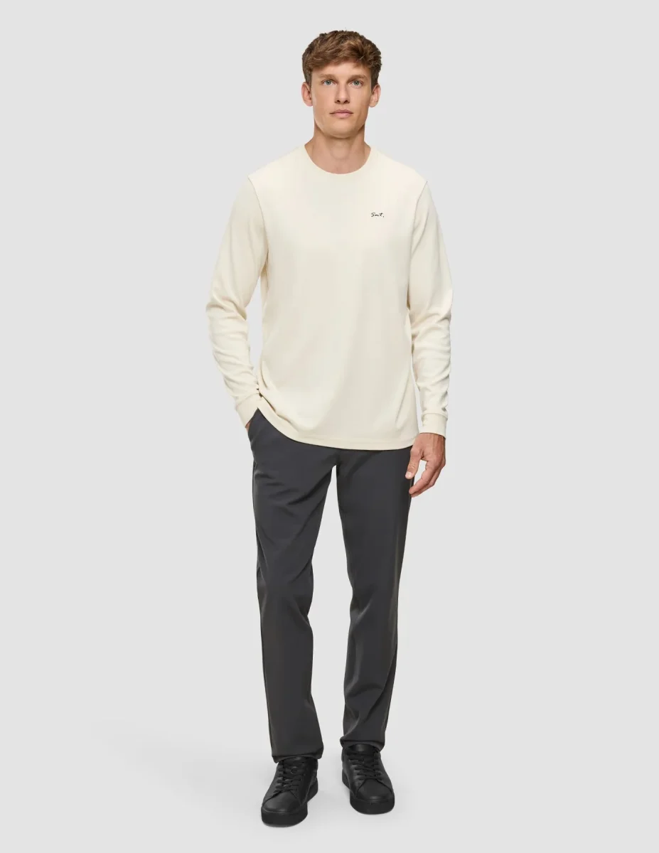Lightweight Crewneck Off White - Bild 5