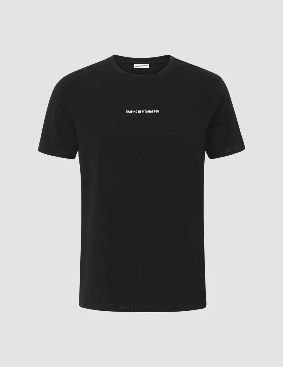 Supima Autograph T-shirt Black - Bild 4