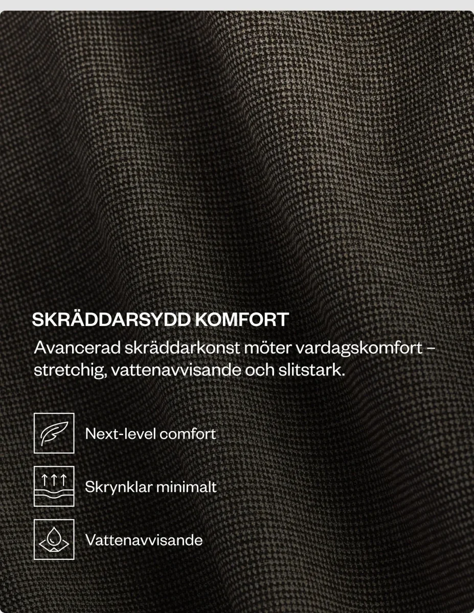 Essential Suit Pants Slim Navy Pinstripe - Bild 5
