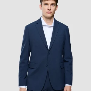 Essential Blazer Regular Navy Checks