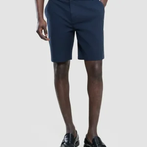 Refine Cotton Shorts Navy