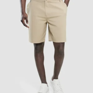 Refine Cotton Shorts Sand